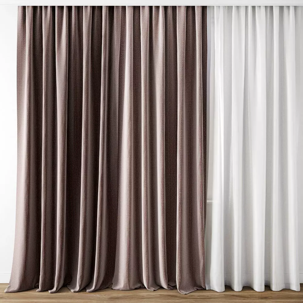 Curtain 146 3D model_0