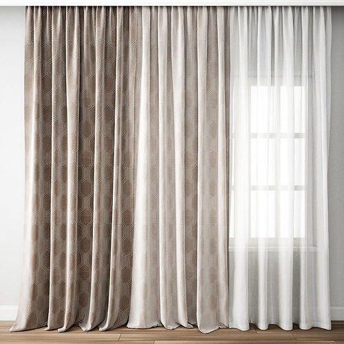 Curtain 147 3D model