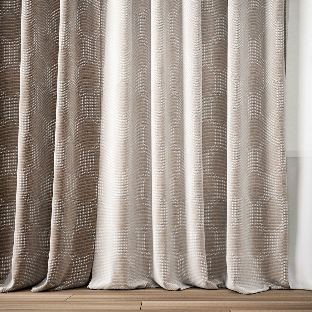 Curtain 147 3D model_1