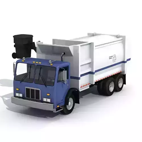 Garbage Truck 3D model