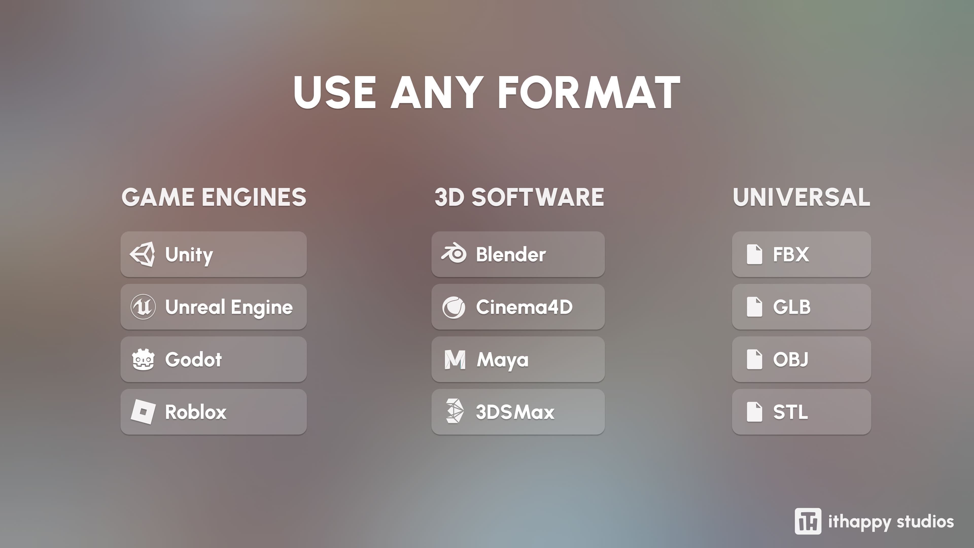 Industrial City Low-poly 3D model_1