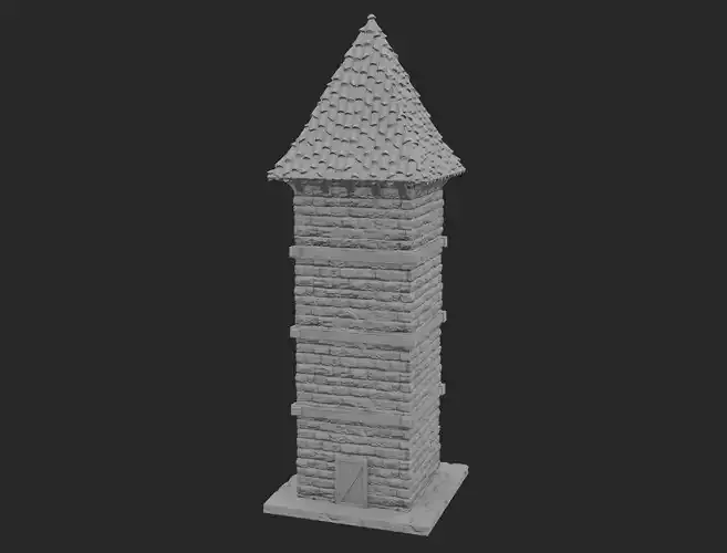 Stylized Medieval Tower
