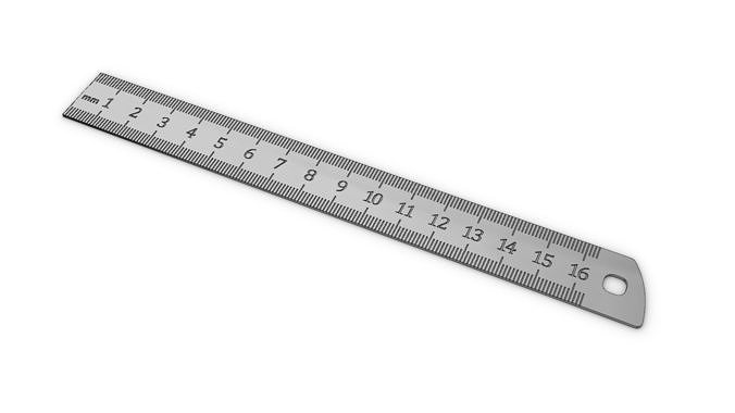 Ruler 3D model