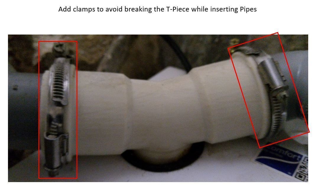 Printable HT DN 50 T-Connector  3D print model_3