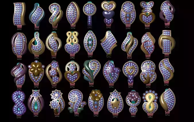 36  women earring models 