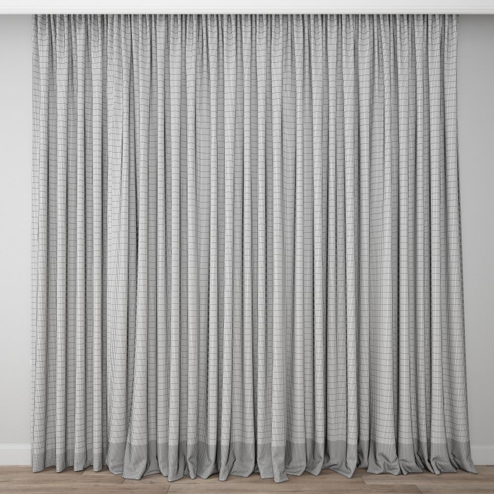 Curtain 152 3D model_5