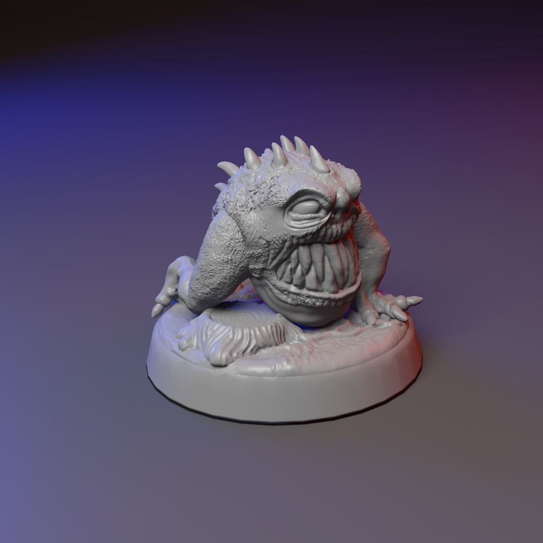 Gnaw Hopper Beasts - 6 models 3D print model_1