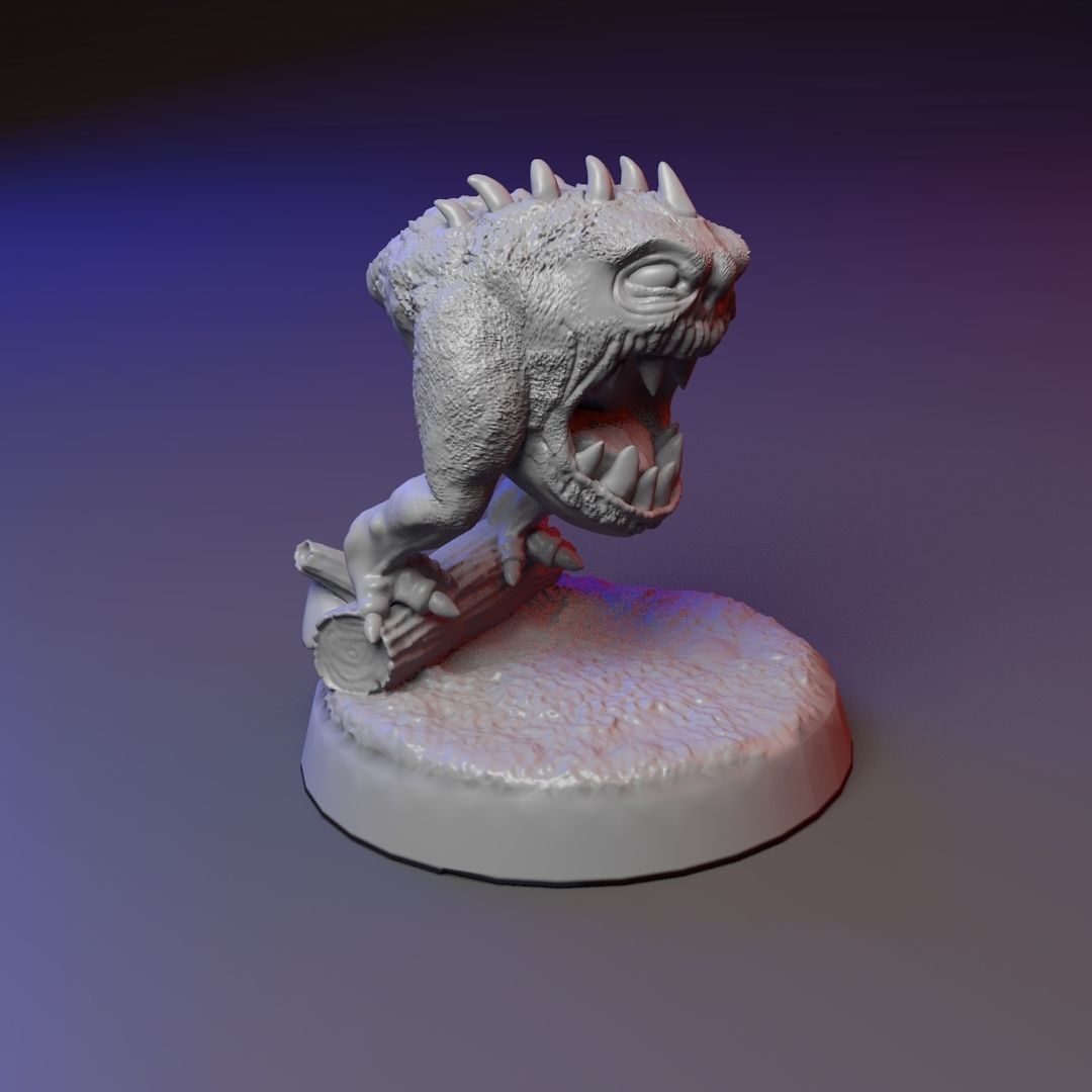 Gnaw Hopper Beasts - 6 models 3D print model_2