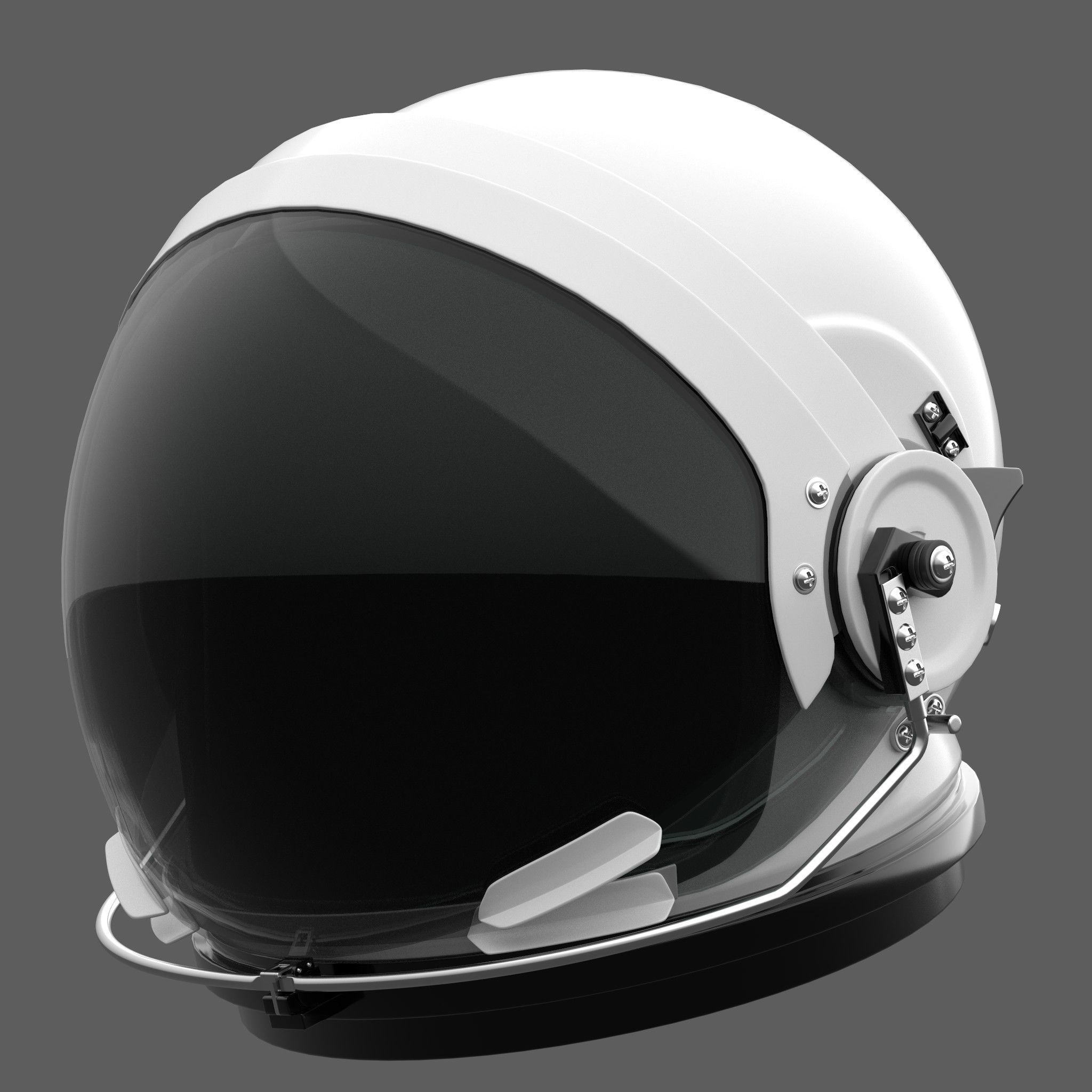 Helmet of Orion Astronaut Suit 3D model_4