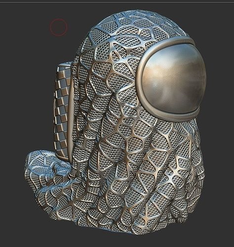 Among Us Figure 3d model STL FILE - The GHOST 3D print model 3D print model