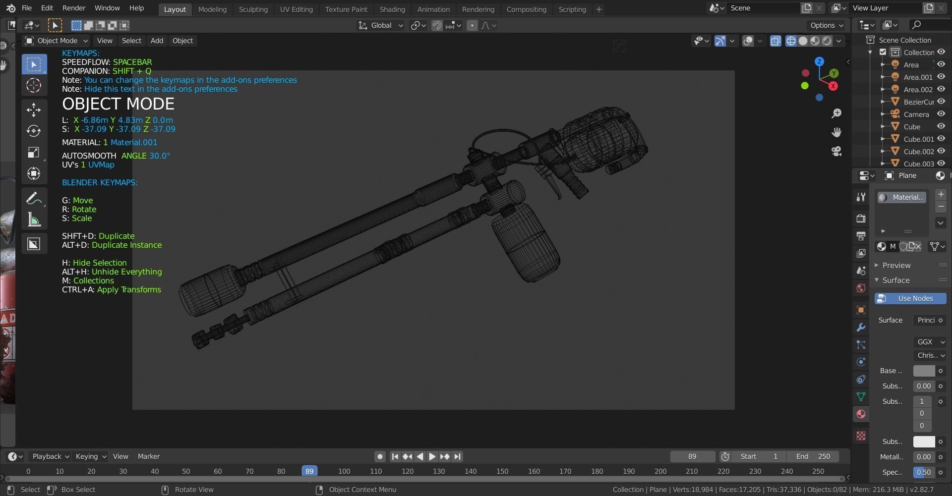 TLOU Framethrower Free 3D model_8
