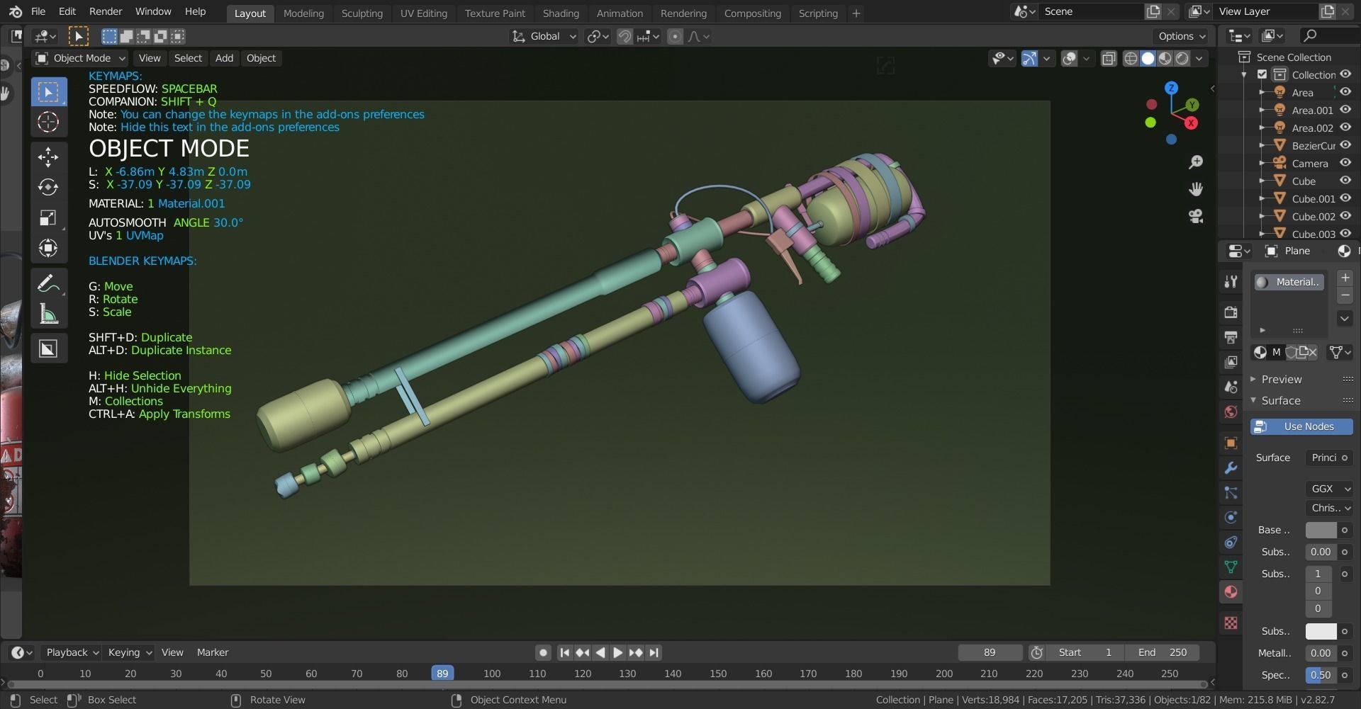 TLOU Framethrower Free 3D model_6