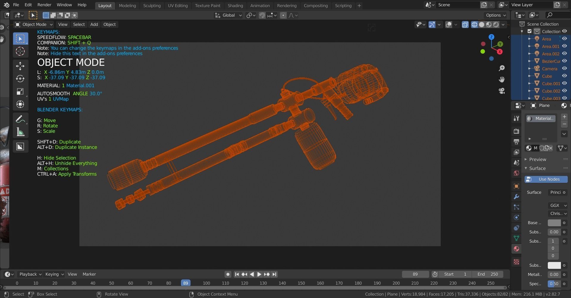 TLOU Framethrower Free 3D model_7