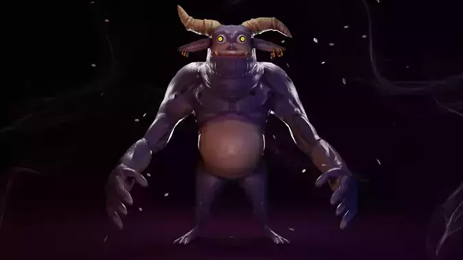 Stylized Troll Character - Game Ready Character