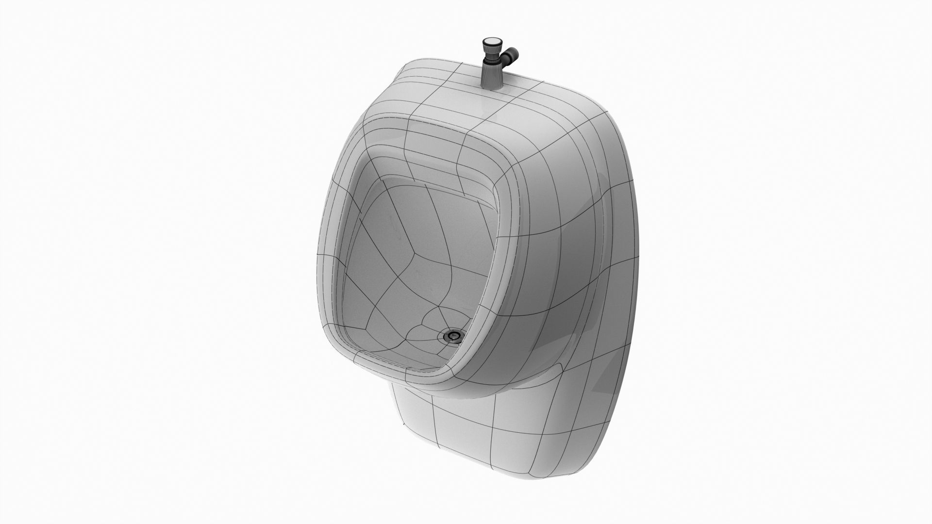 Urinal 3D model_6
