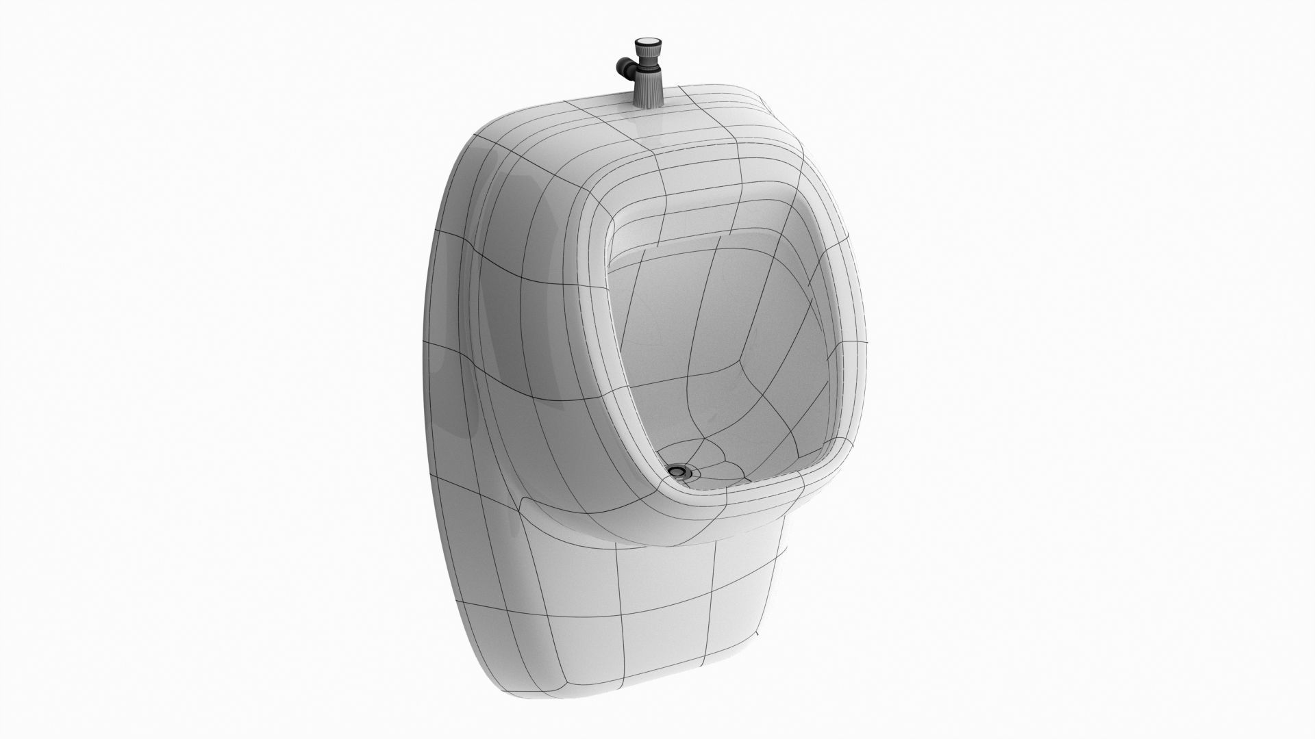Urinal 3D model_5