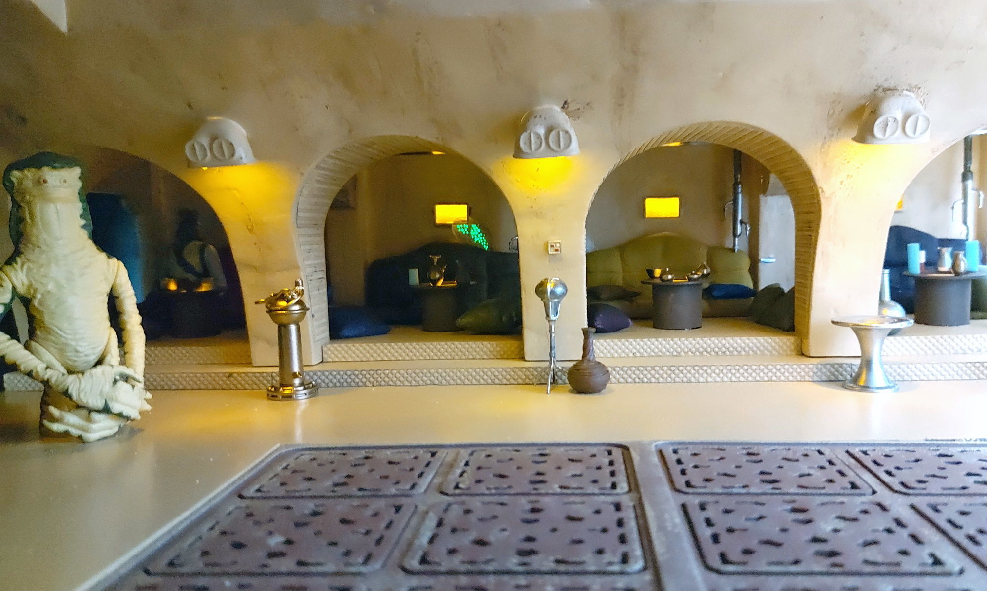 Jabbas Throne Room - Set 3-Hangouts Area  1-12 scale Blackseries 3D print model_26