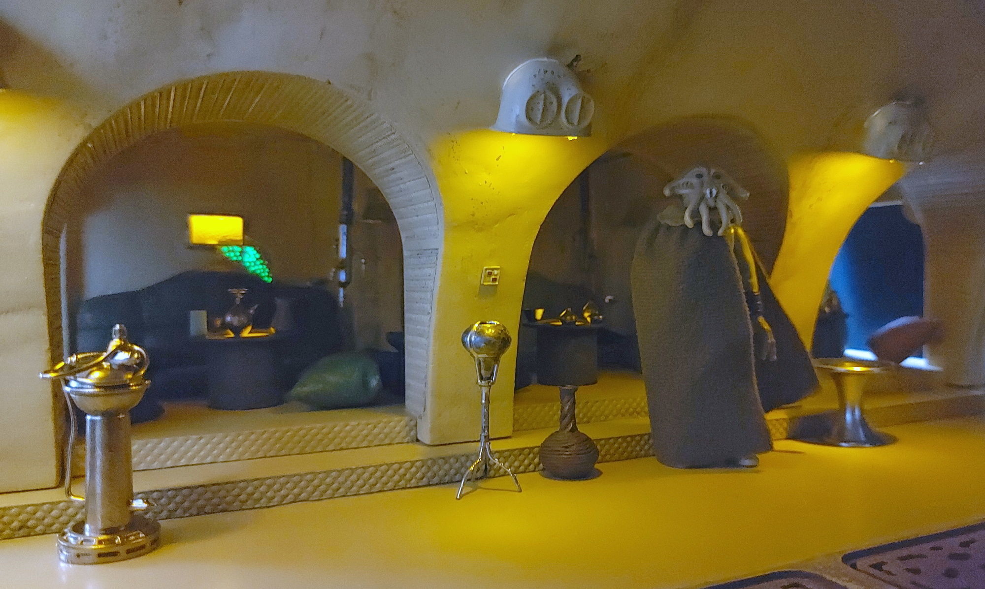 Jabbas Throne Room - Set 3-Hangouts Area  1-12 scale Blackseries 3D print model_25