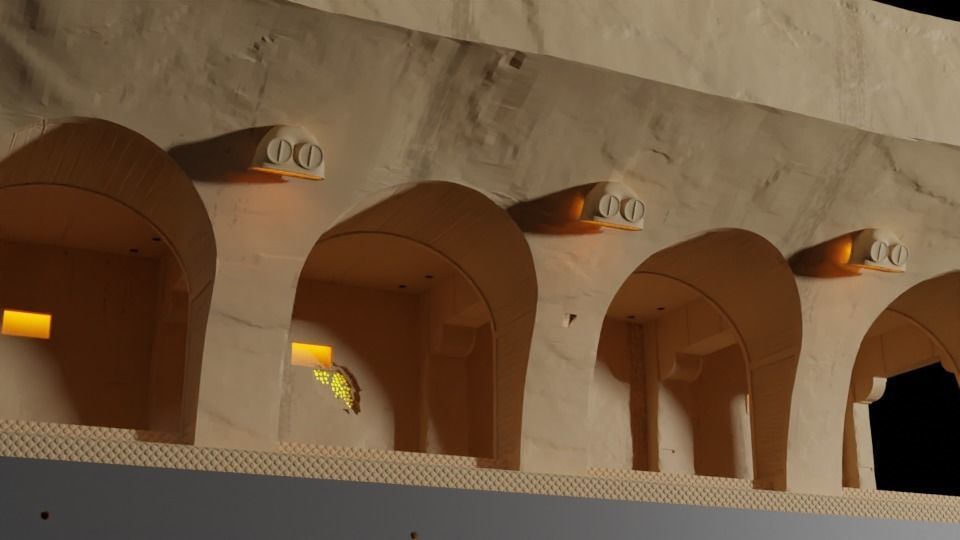 Jabbas Throne Room - Set 3-Hangouts Area  1-12 scale Blackseries 3D print model_2