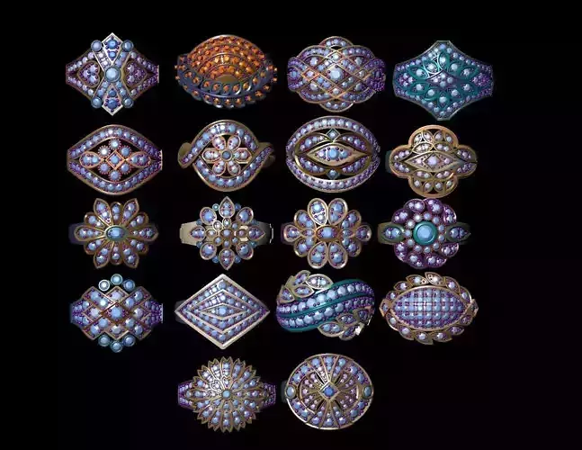 18 turkish model ring 