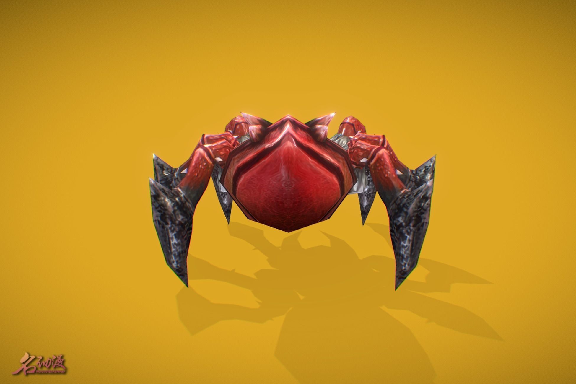 RPG Spider 1 Low-poly 3D model_4