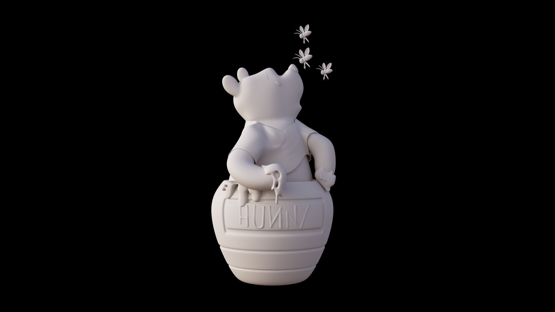 Winnie the Pooh 3D  3D model_5