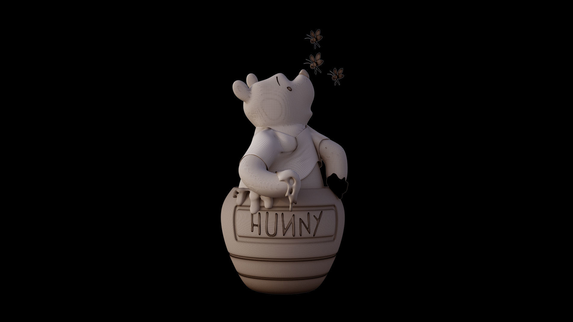 Winnie the Pooh 3D  3D model_7
