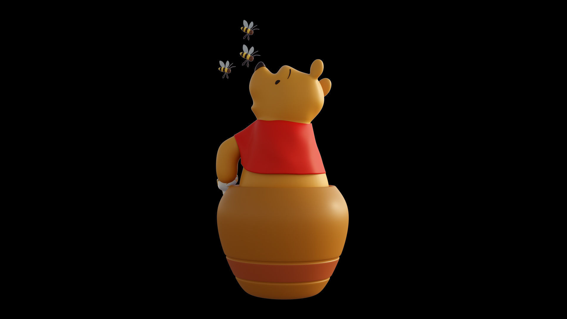 Winnie the Pooh 3D  3D model_3