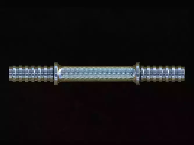 standard weights bar  3D model