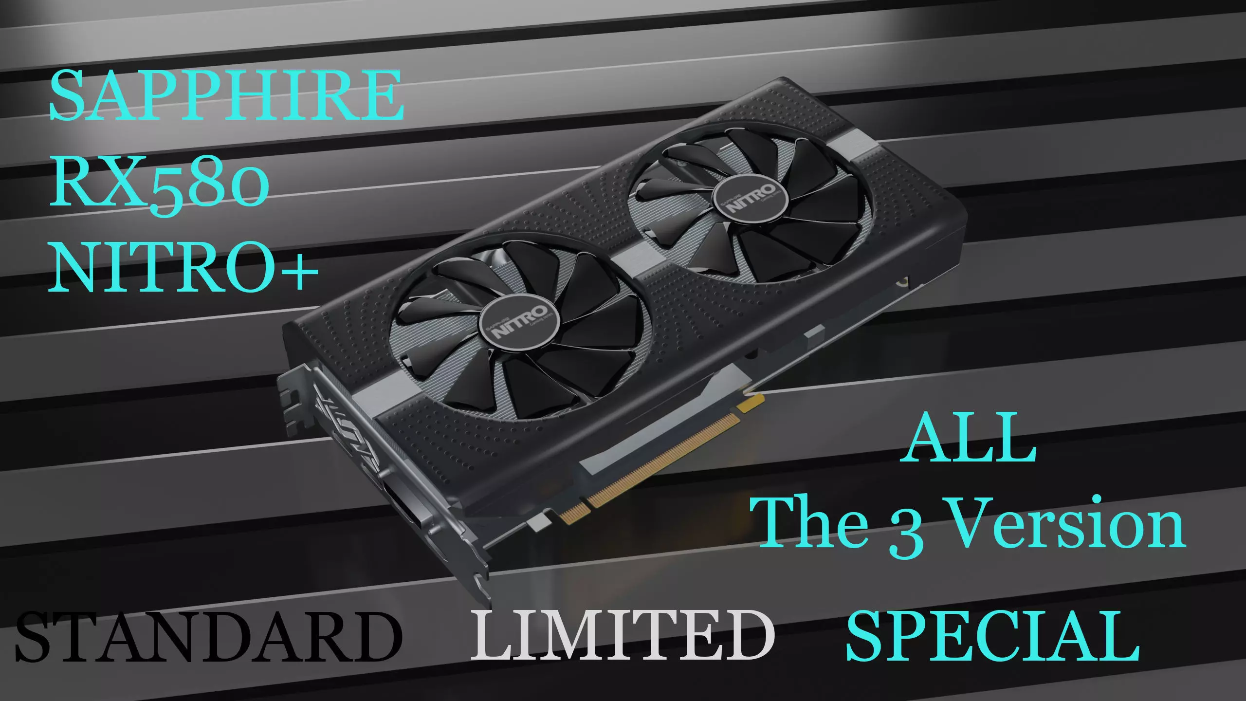 Sapphire RX580 Nitro 3D model_0