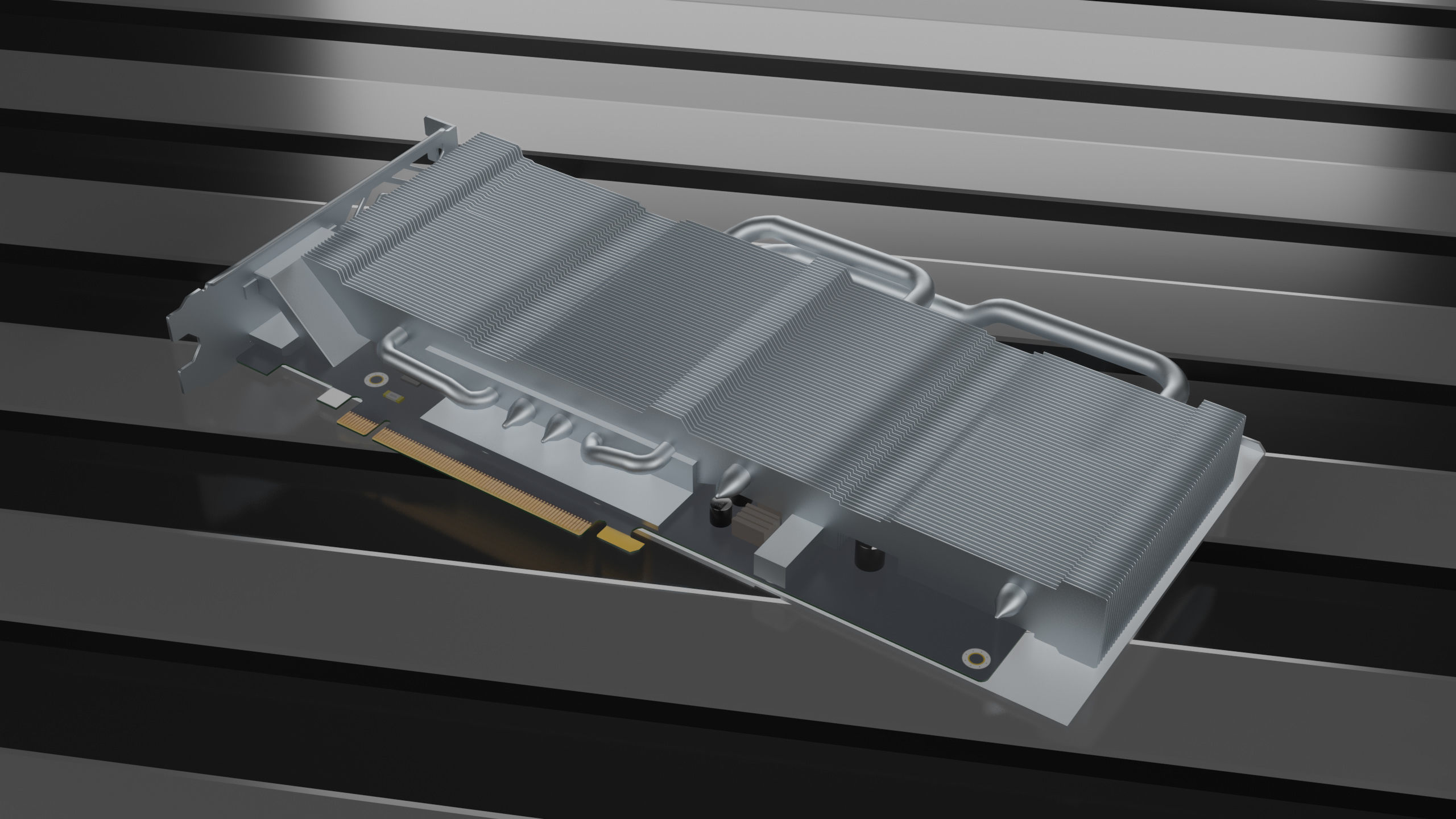 Sapphire RX580 Nitro 3D model_7