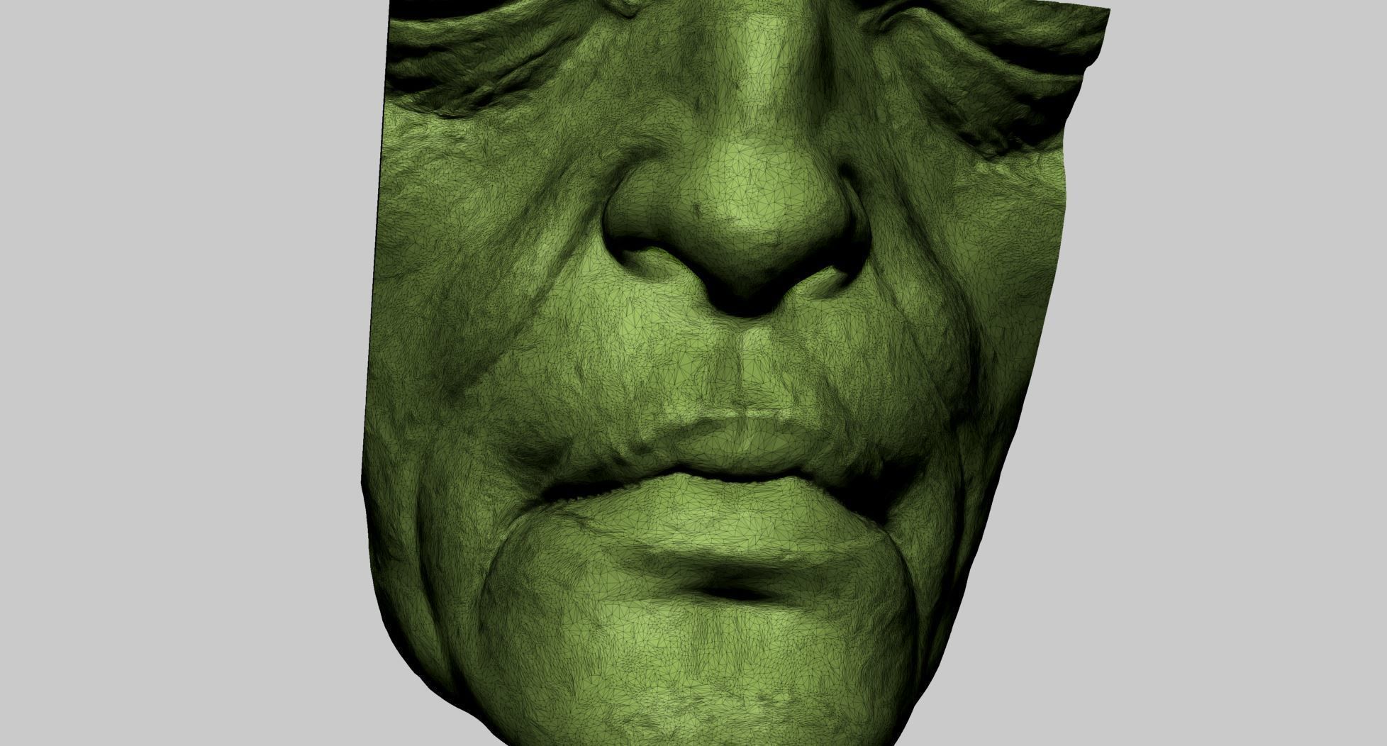 Creature Lip Nose 3D model_4