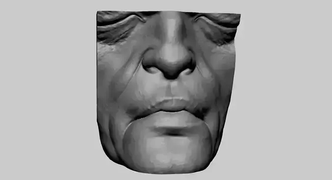 Creature Lip Nose 3D model