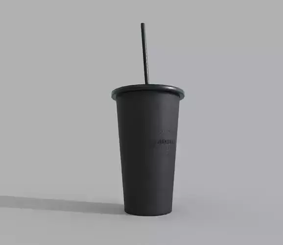 PBR Coffee Cup  Low-poly 3D model