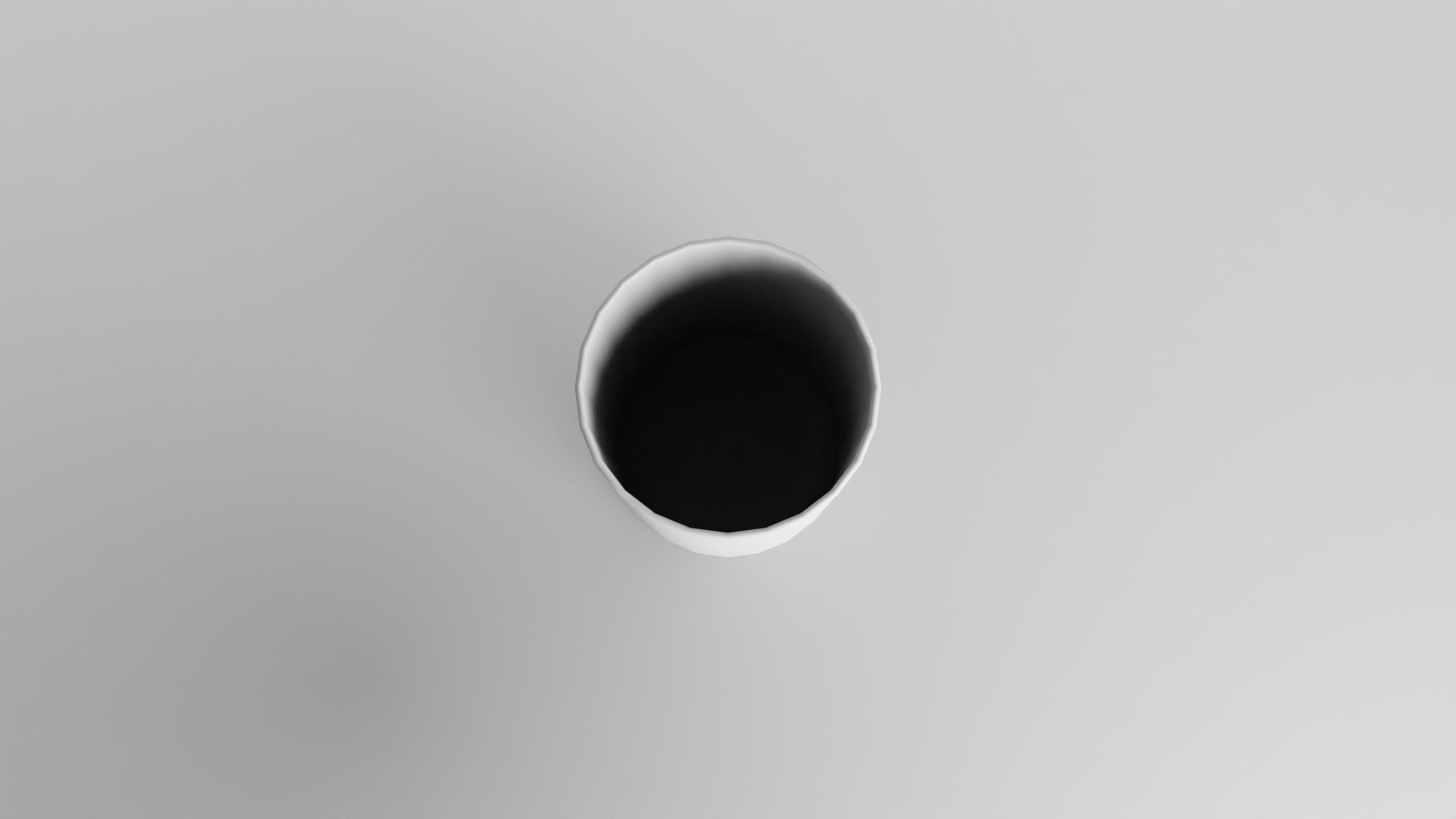 Highball glass Low-poly 3D model_9