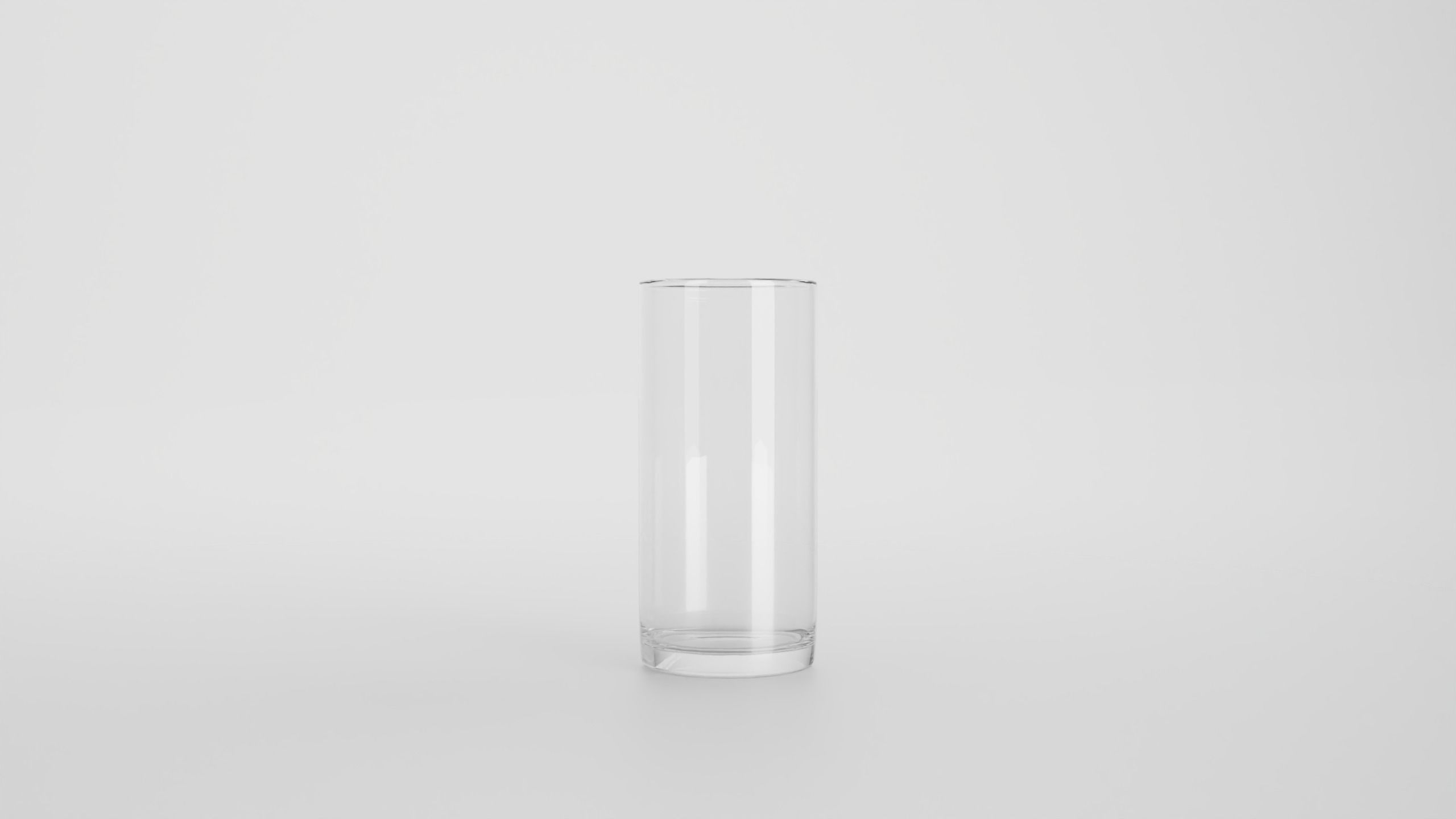 Highball glass Low-poly 3D model_3