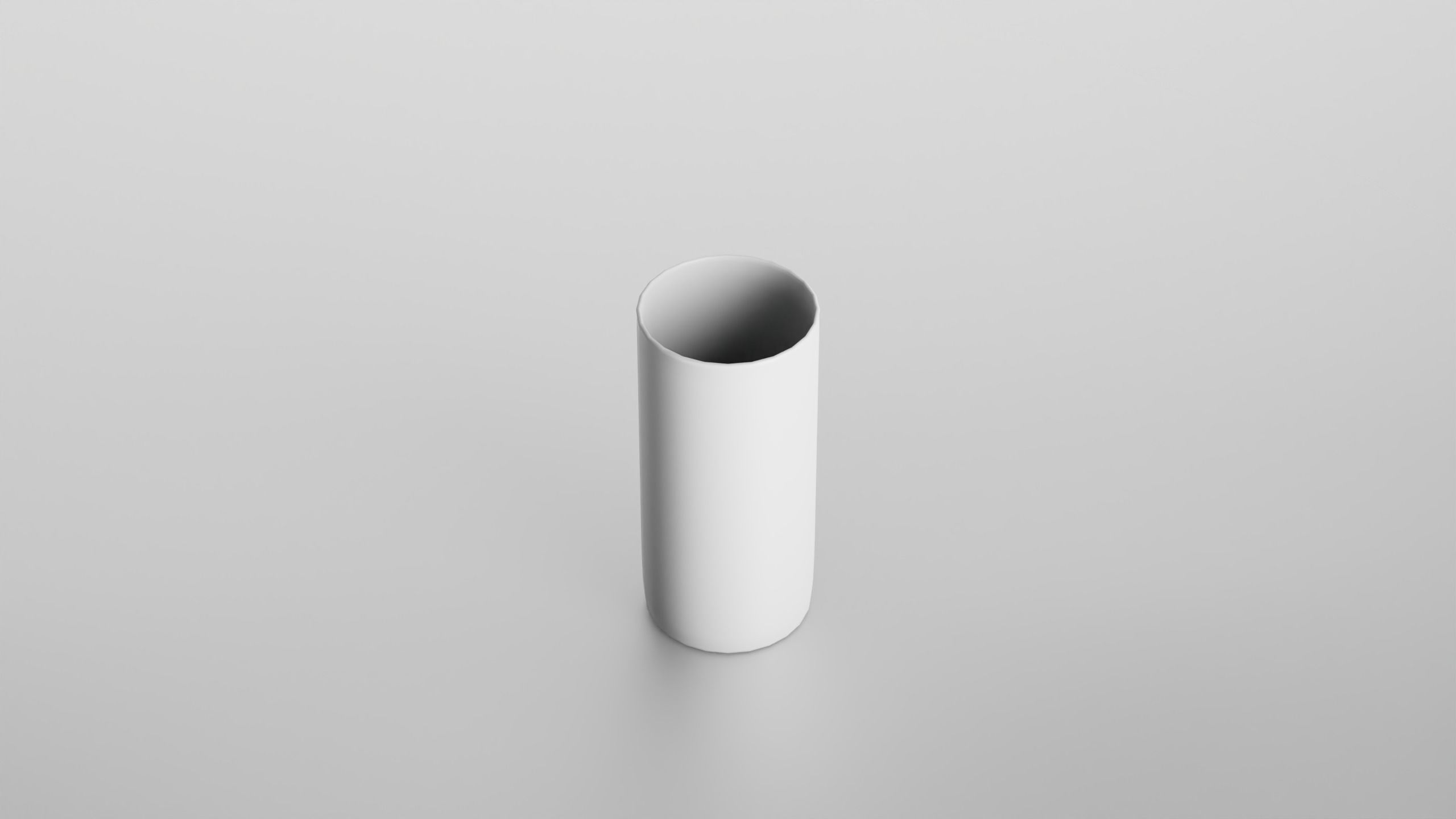 Highball glass Low-poly 3D model_6