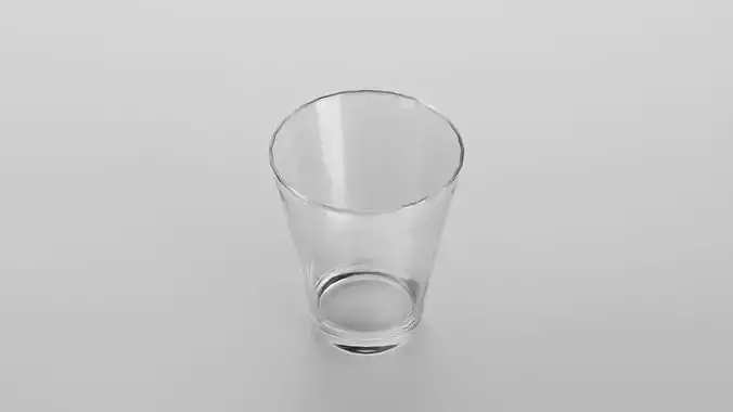 Libbey glass Low-poly 3D model