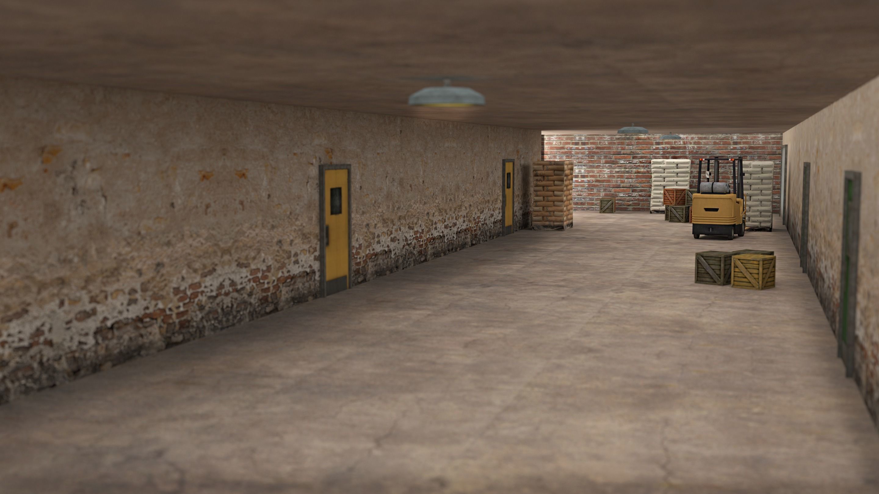 Factory Complex - Scene Low-poly 3D model_10