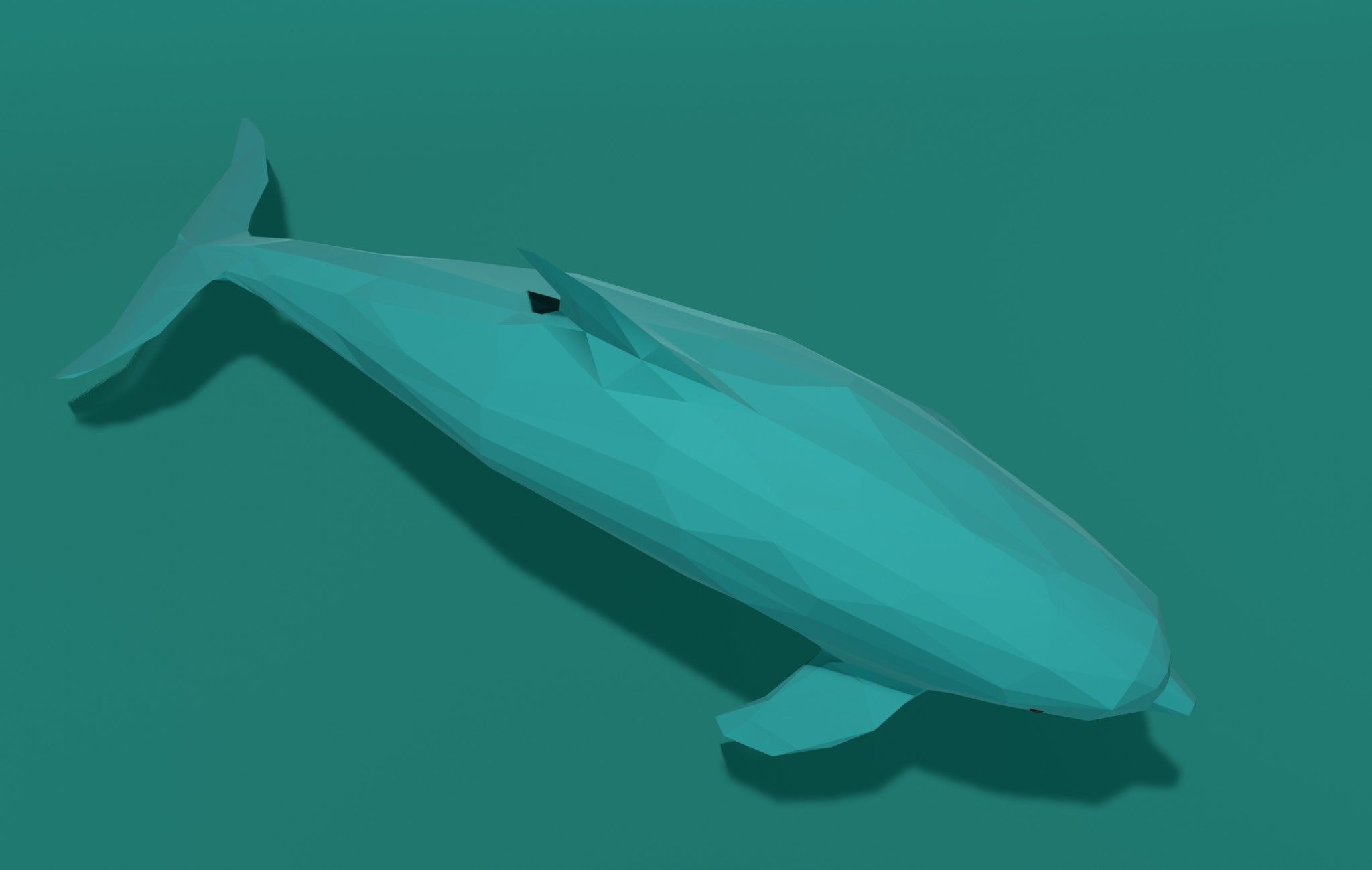Dolphin Cartoon 3D print model_7