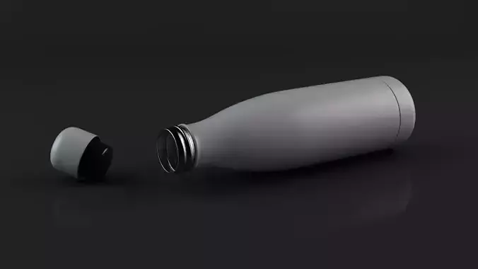 Minimal Reusable Water Bottle and Thermos