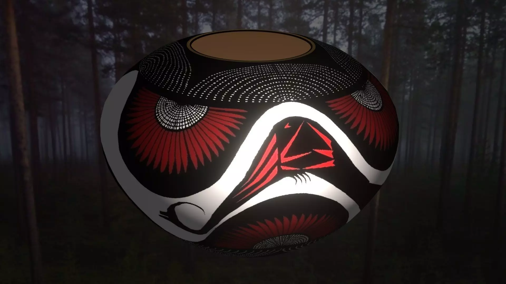 Native American Pottery 5 3D model_0