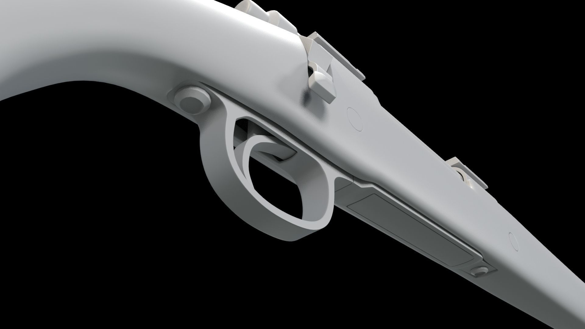 Hunting Rifle 3D model_5