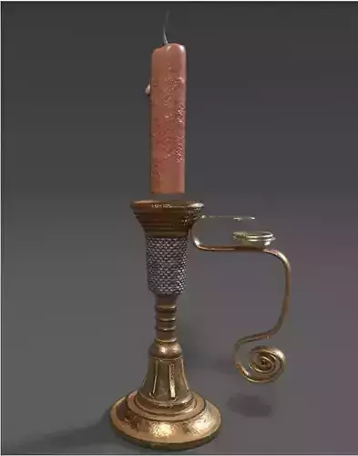 Medieval Candle Holder 