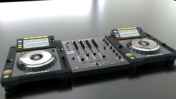 Pioneer Turn Table  3D model