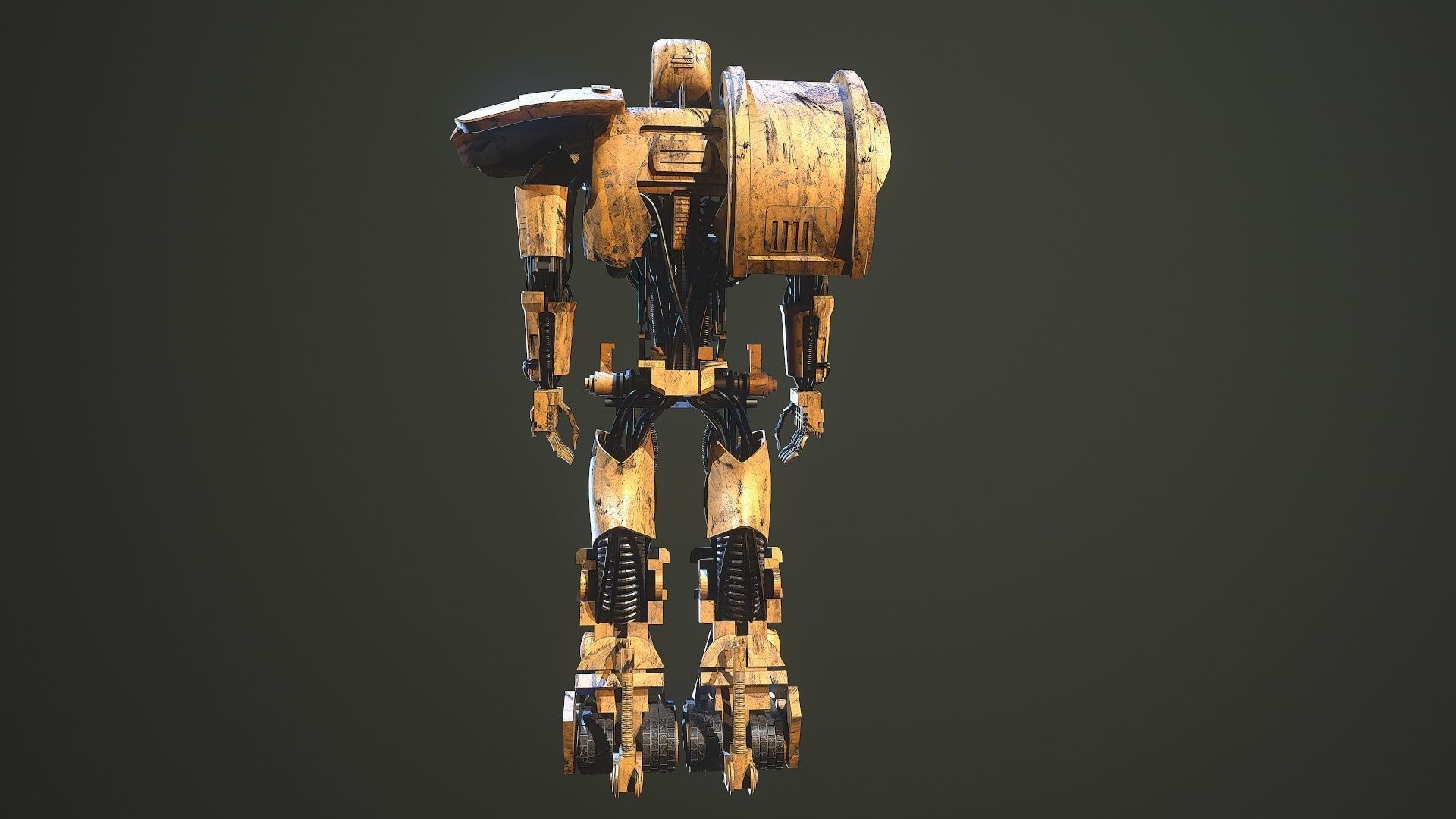 Robot ABC Warriors  3D model_2