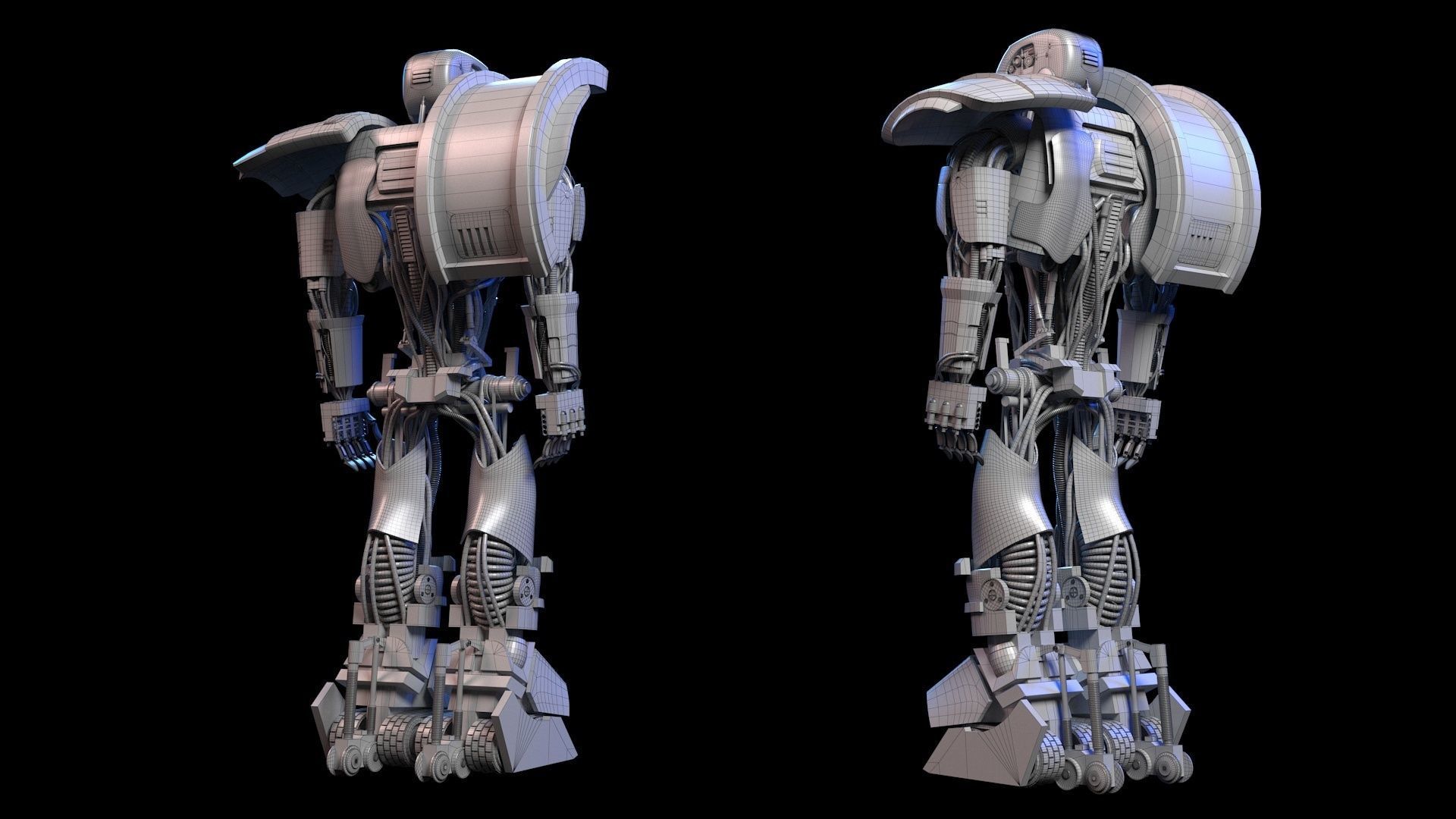 Robot ABC Warriors  3D model_7