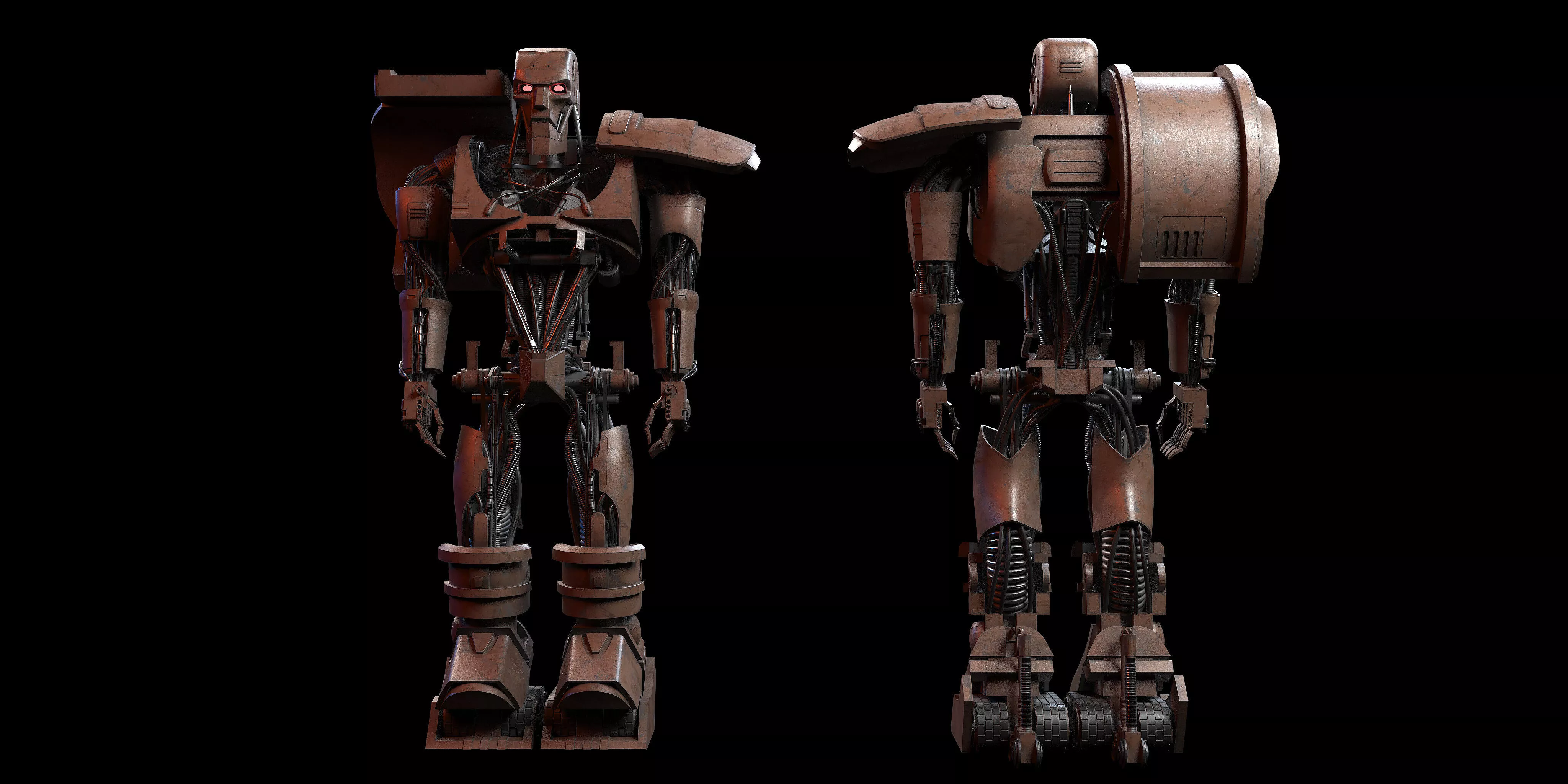 Robot ABC Warriors 3D model