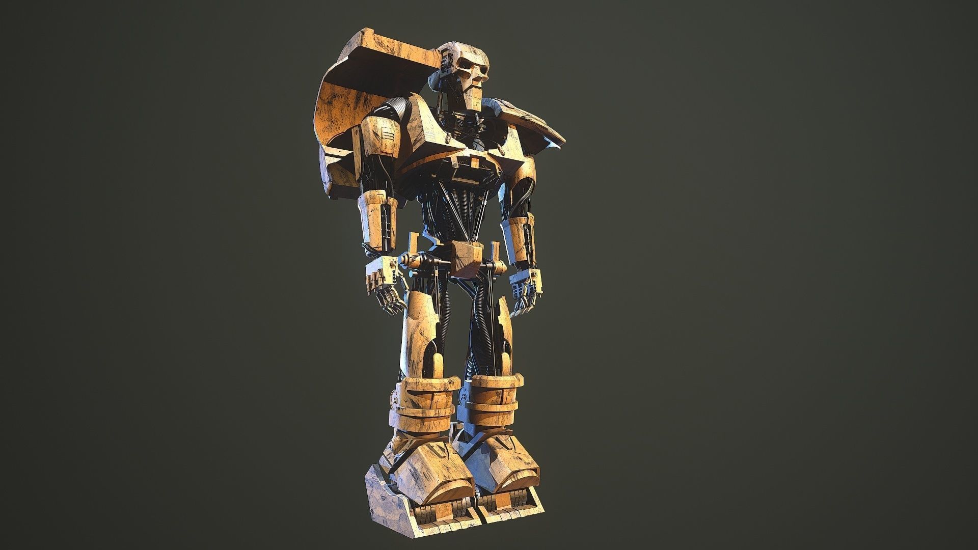 Robot ABC Warriors  3D model_1