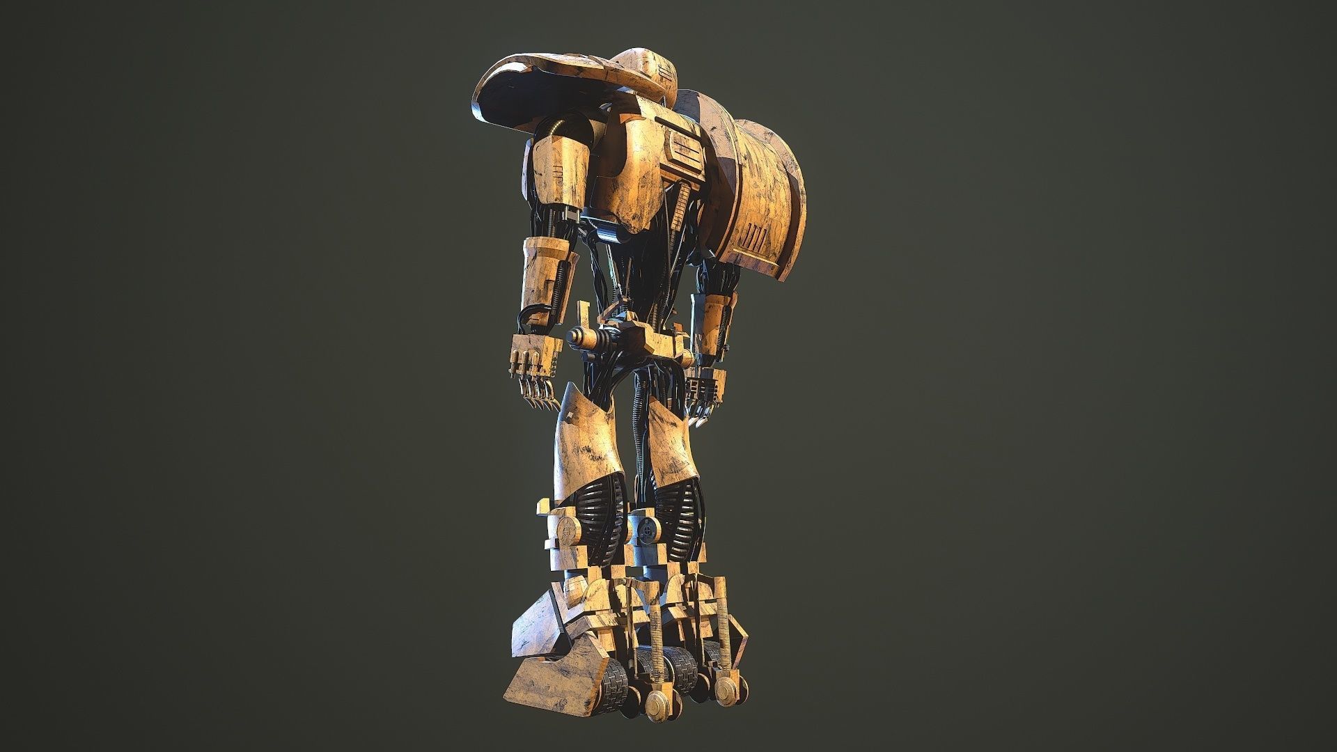Robot ABC Warriors  3D model_3